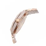Audemars Piguet AP160SF296 Royal Oak Iced Out Rose Gold Replica - Image 4