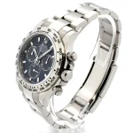 Daytona White Gold Blue Dial Replica - Image 3