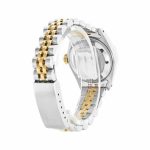 Rolex Datejust Yellow Gold Steel Diamond Dial Ladies 69173 Jubilee Replica - Image 4