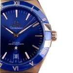 Omega Constellation Blue Strap Replica - Image 5