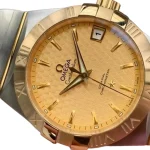 Omega Constellation Gold Dial Replica - Image 6