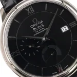 Omega De Ville Black Dial Replica - Image 2