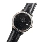 Omega De Ville Black Dial Replica - Image 4