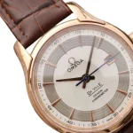 Omega De Ville Rose Gold Case Replica - Image 4