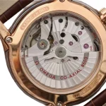 Omega De Ville Rose Gold Case Replica - Image 6