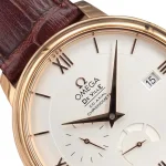 Omega De Ville Silver Dial Replica - Image 4