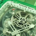Richard Mille RM56-01 Tourbillion Green Transparent Case Replica - Image 2
