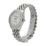 Rolex Datejust 178384-0017 White Gold Black & Diamond Dial Replica - Image 4