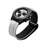 Rolex Daytona Carbon Cosmograph Cream Dial 4130CR Replica - Image 4