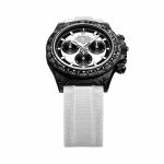 Rolex Daytona Carbon Cosmograph Cream Dial 4130CR Replica - Image 3