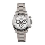 Rolex Daytona Ceramic Bezel White Dial 116500ln-0001 Oyster Replica