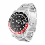 Rolex GMT-Master II Red & Black Bezel Black Dial Coke 16710 Oyster Replica - Image 4